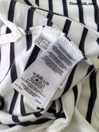 Brooks Brothers - Stripe Polo - M (Asia)