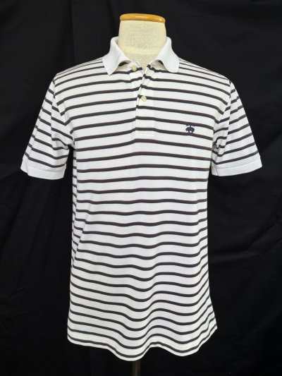 Brooks Brothers - Stripe Polo - M (Asia)