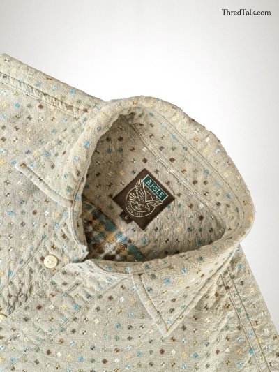AIGLE - Pop-over Embroidery Shirt - M (Asia)