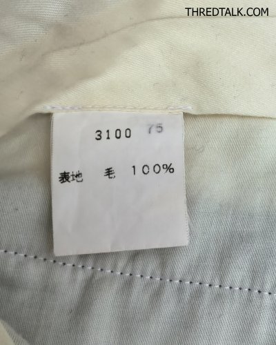 Brooks Brothers - Wool Twill - เอว 34"
