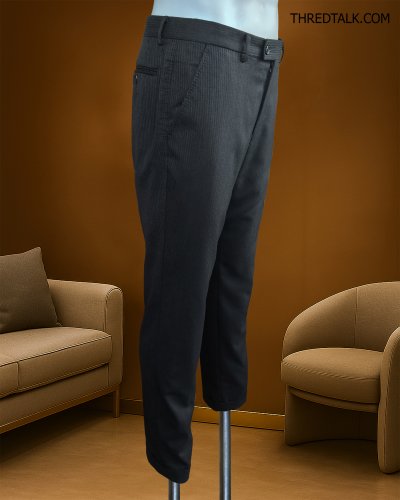 Paul Smith - Wool Herringbone Striped - เอว 33"