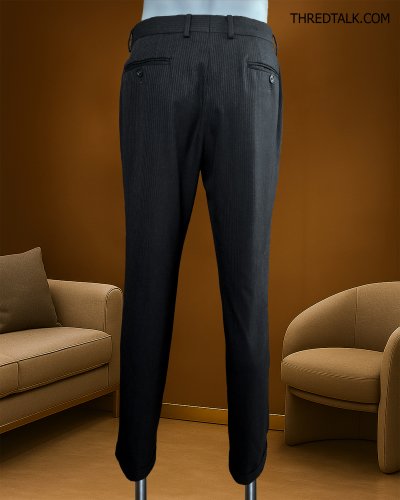 Paul Smith - Wool Herringbone Striped - เอว 33"