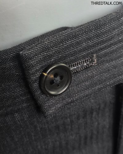 Paul Smith - Wool Herringbone Striped - เอว 33"