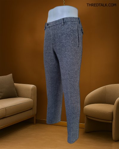 blazer's bank.com - Wool Blend Hopsack - Waist 32"