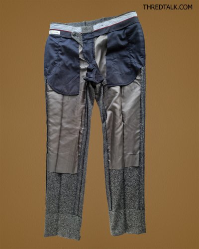 blazer's bank.com - Wool Blend Hopsack - Waist 32"