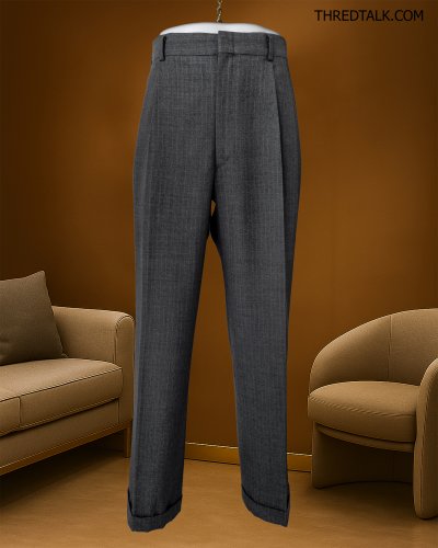 Brooks Brothers (Vintage) - Wool  - Waist 33"