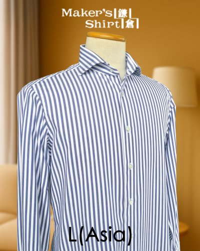 Kamakura - Vintage Navy Stripe - L (Asia)