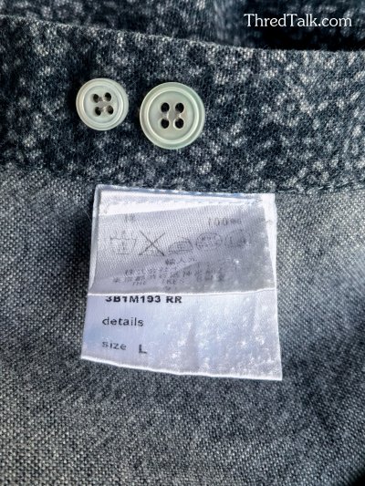 Mario Muscariello​ (Napoli) -​ Rugged Shirt  - L (Asia)