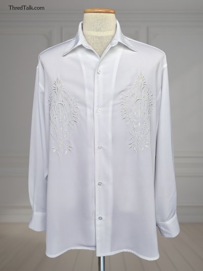 Beno - Embroidery Shirt - 2XL (Asia)