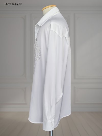 Beno - Embroidery Shirt - 2XL (Asia)