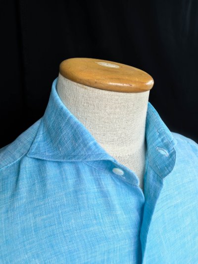Alessandro Gherardi​ (Italy) -​ Linen​ Shirt  - M (Asia)