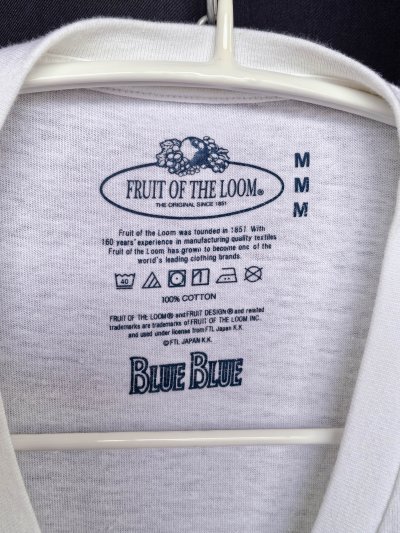 Blue Blue (Japan) x Fruit of The Loom - S (Asia)