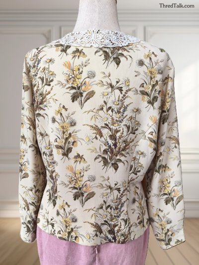 Burberrys - Vintage Floral Blouses  - L (Asia)