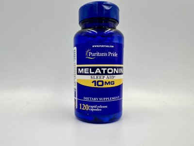 Puritan's Pride, 3 / 10 mg, 120 Tablets - เมลาโทนิน เม็ดกลืน Sleep Aid