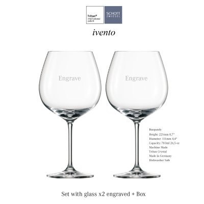 Gifts Schott Zweisel ivento Burgundy x2
