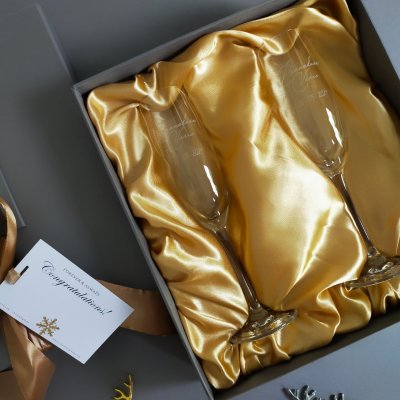 Gifts Lucaris Champagne x2