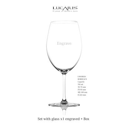 Gifts Lucaris Bordeaux x1