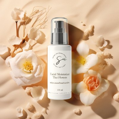 Facial Moisturizer Thai Flowers 100 ml.