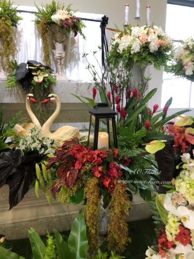 ดอกไม้งานศพ (หน้าหีบ)