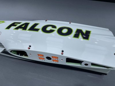 82" Falcon 2.1M Green/White/Black