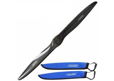 Falcon 23 X 8 Carbon Propeller with Blade Covers