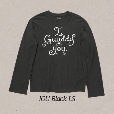IGU Black LS Tee
