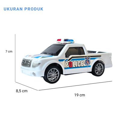 Mainan Anak Remote Kontrol Model Police Car