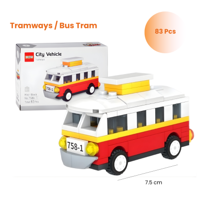 Mainan Edukasi Anak Brick Model City Car