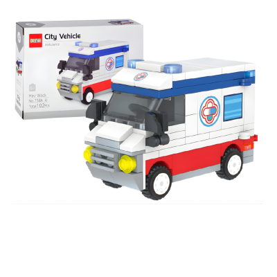 Mainan Edukasi Anak Brick Model City Car