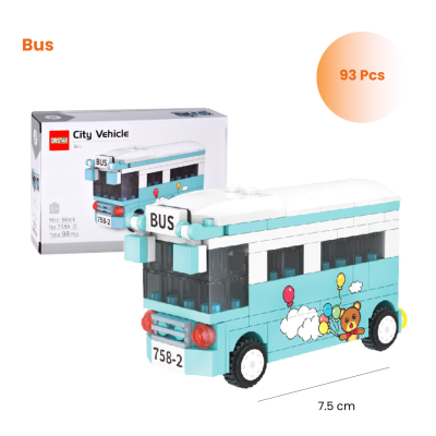 Mainan Edukasi Anak Brick Model City Car