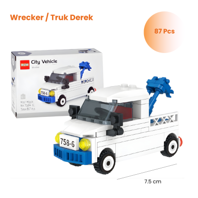 Mainan Edukasi Anak Brick Model City Car