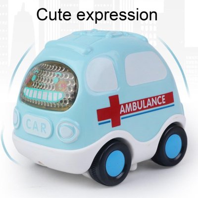 7 Pcs Maianan anak mobil-mobilan inersia model lucu kado hadiah ulang tahun.