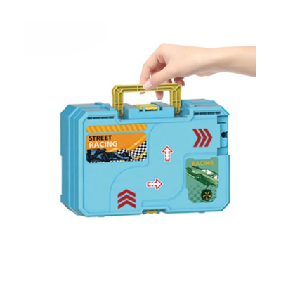 Mainan Anak Car Parking Track Rail Car