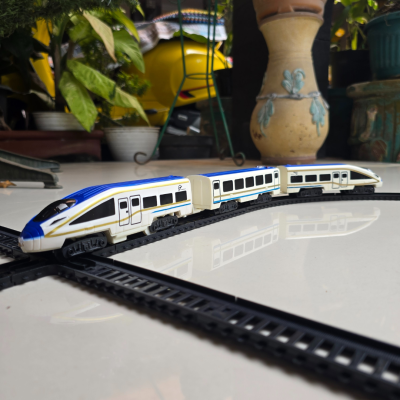Mainan Anak Simulasi Model Kereta Cepat Dengan Suara
