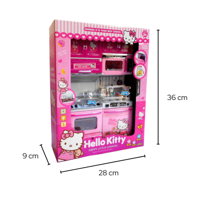 Mainan Anak Mini Kitchen Set Masak Masakan Hello Kitty