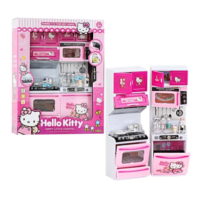 Mainan Anak Mini Kitchen Set Masak Masakan Hello Kitty