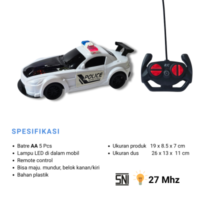 Mainan Anak Remote Control Model Sport Car