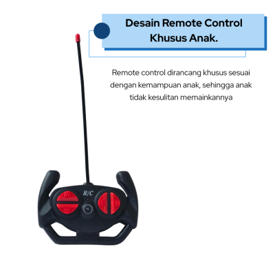 Mainan Anak Remote Control Model Sport Car