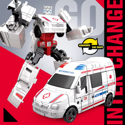 Mainan Anak Robot Deformasi Karakter Rachet