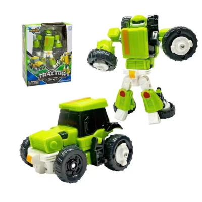 Mainan Anak Robot Deformation Berubah Bentuk Pesawat Tank Kereta