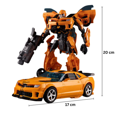 Mainan Robot Berubah Bentuk Model Bumblebee