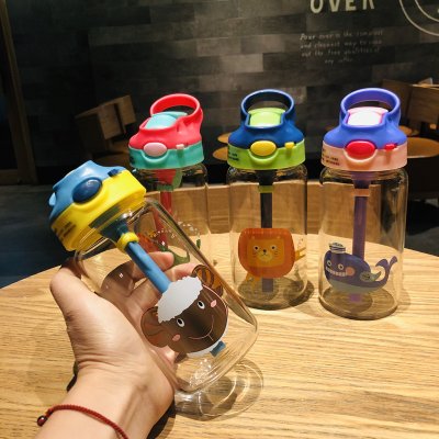 Botol MInum Bekal Anak Kaca Aman BPA Free 400 ml
