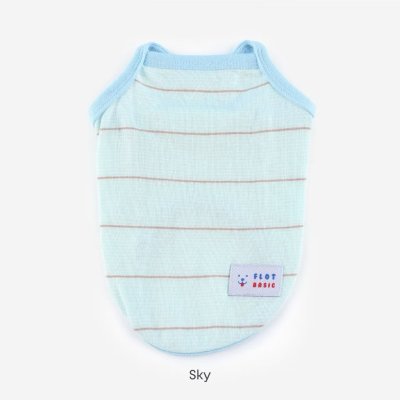 Flot soft cloud cooling sleeveless  เสื้อผ้าสัตว์เลี้ยง หมา แมว Made in Korea