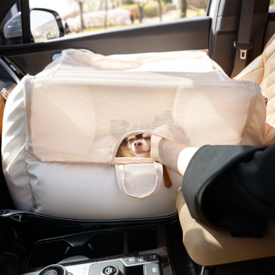 ELEDOG Car seat ที่นั่งนิรภัยสำหรับสัตว์เลี้ยง ปลอดภัยทุกการเดินทาง พรีเมียมแบรนด์จากเกาหลี