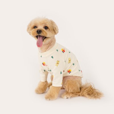 FLOT CHRISTMAS T-SHIRT เสื้อผ้าสัตว์เลี้ยง หมา แมว