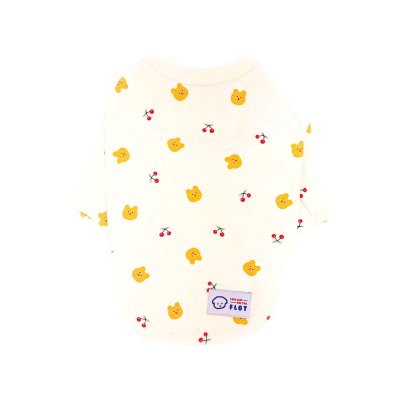 FLOT CHERRY T-SHIRT เสื้อผ้าสัตว์เลี้ยง หมา แมว