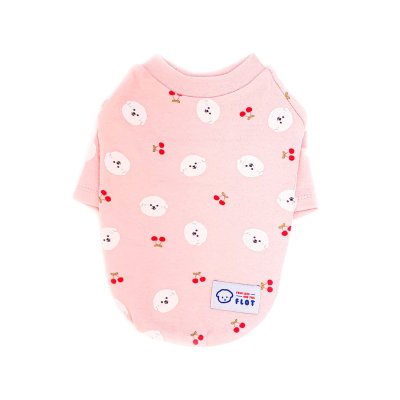 FLOT CHERRY T-SHIRT เสื้อผ้าสัตว์เลี้ยง หมา แมว