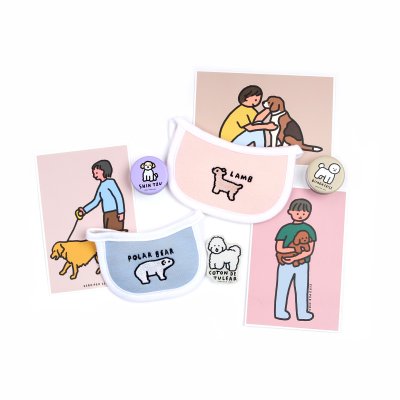 FLOT ANIMAL DAILYBIB เสื้อผ้าสัตว์เลี้ยง หมา แมว