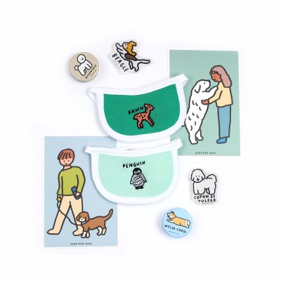 FLOT ANIMAL DAILYBIB เสื้อผ้าสัตว์เลี้ยง หมา แมว