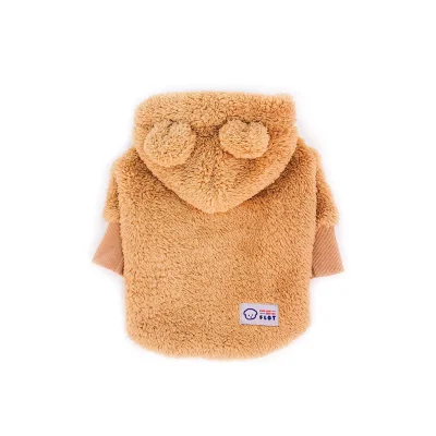FLOT FLUFFY FLEECE GOMGOM HOODIE เสื้อผ้าสัตว์เลี้ยง หมา แมว